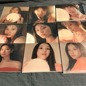 Twice FULL SET With Youth Digipack Albums (One Opened but has Inclusions)